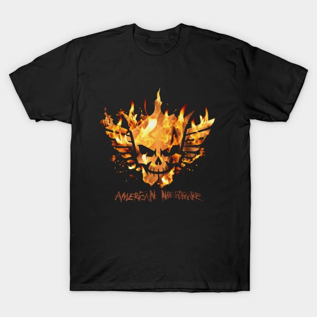 Cody Rhodes American Nightmare Fire Claim Your Kingdom T-Shirt by Holman